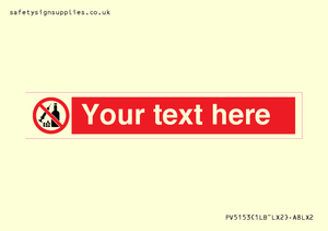 Custom No alcohol or drugs Sign